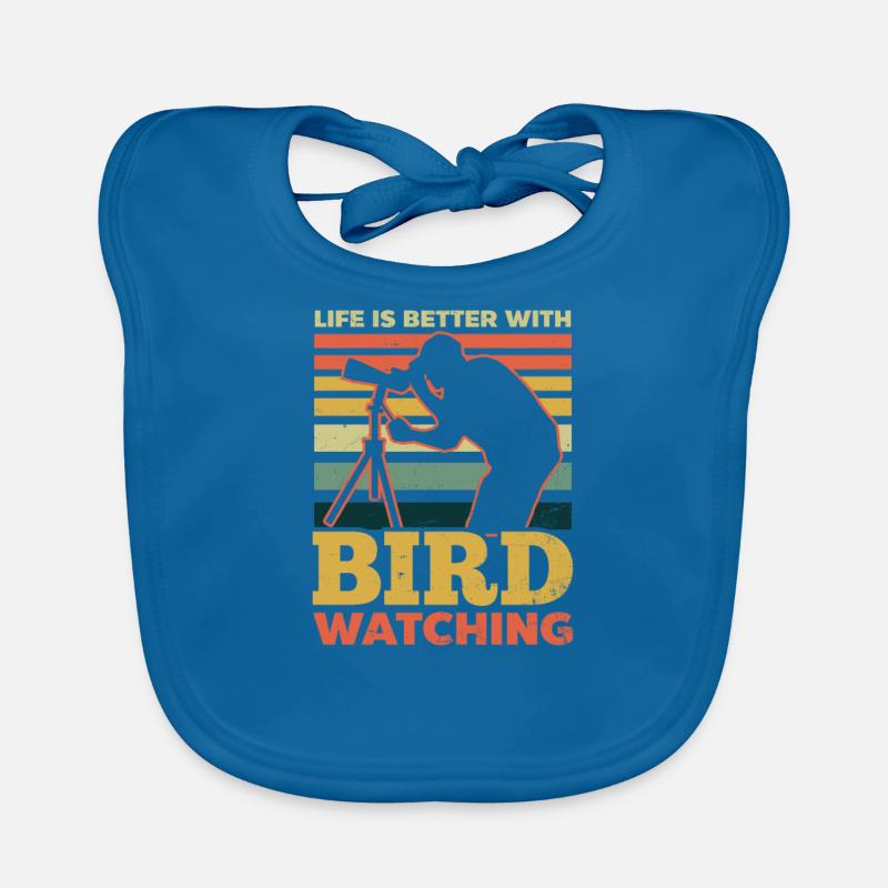 Birdwatching Life Is Better With Birdwatching Organic Baby Bibs