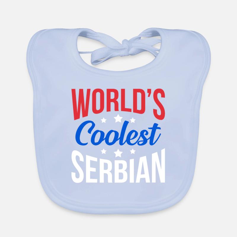 Serbie Bavoir bio Bébé