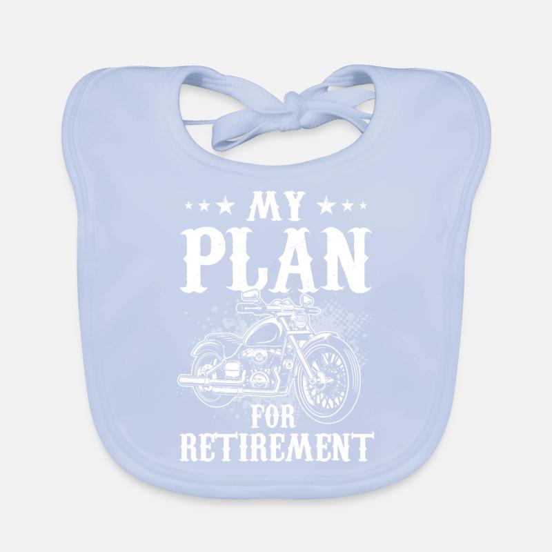 Mon plan pour la moto de retraite Bavoir bio Bébé