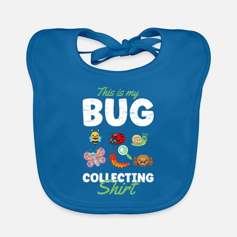 Collecte de bugs C’est ma collecte de bugs Bavoir bio Bébé
