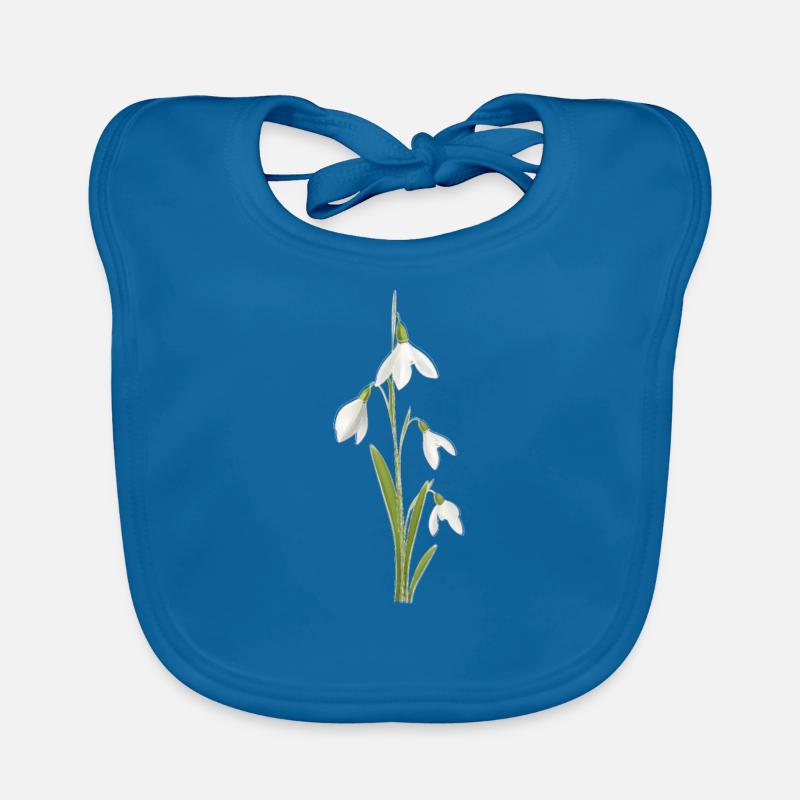 Perce-neige Bavoir bio Bébé