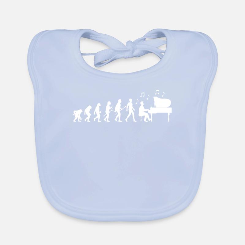 Pianist Evolution Baby Bio-Lätzchen