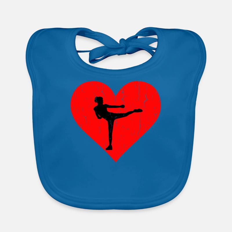 Piloxing Heart Baby Bio-Lätzchen