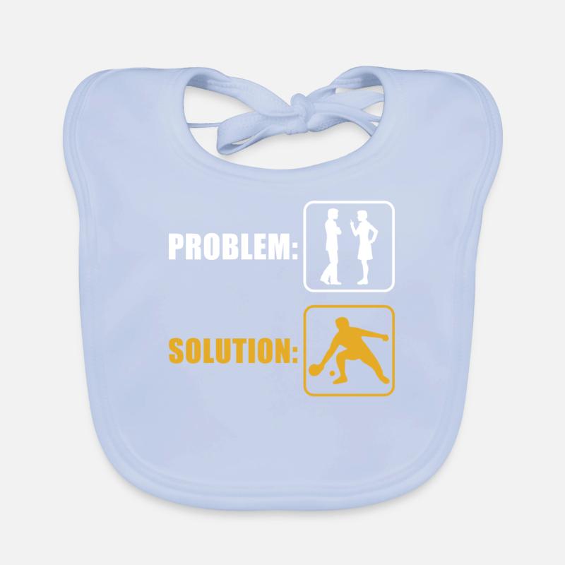 Play table tennis Organic Baby Bibs