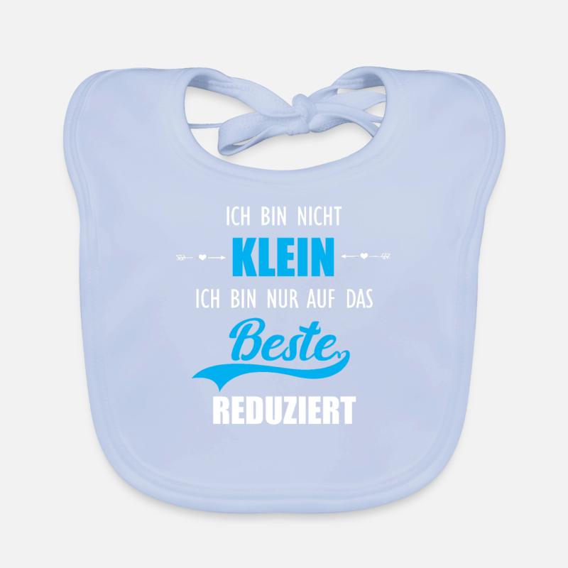 Ich bin nicht klein Baby Bio-Lätzchen