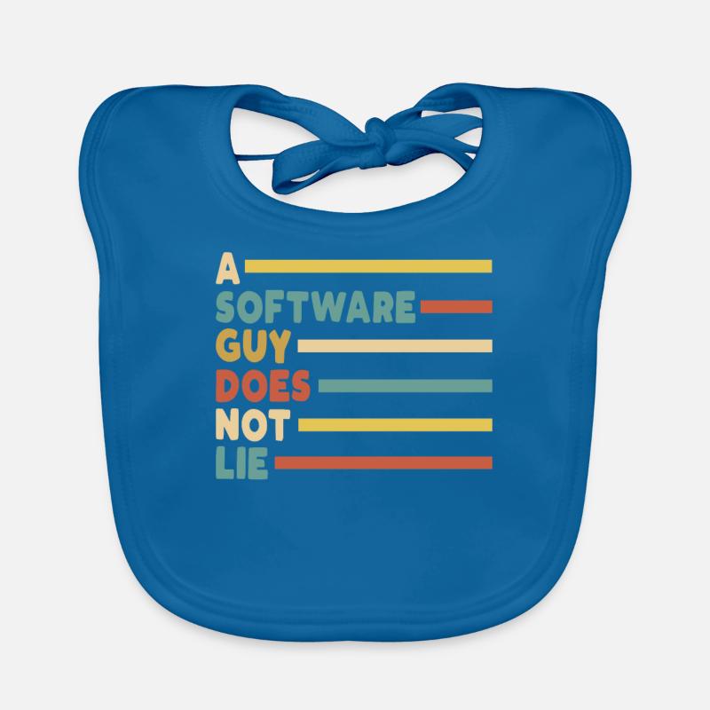 Programmer Coder Software Developer Organic Baby Bibs