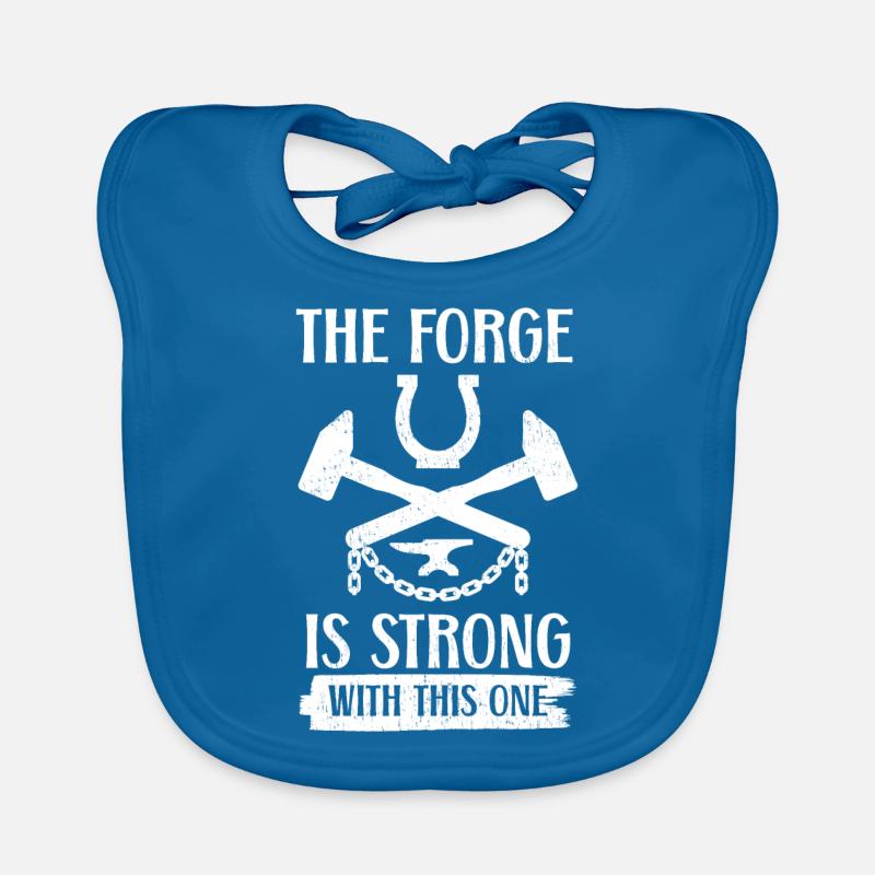 Forgeron Forgeron Bavoir bio Bébé
