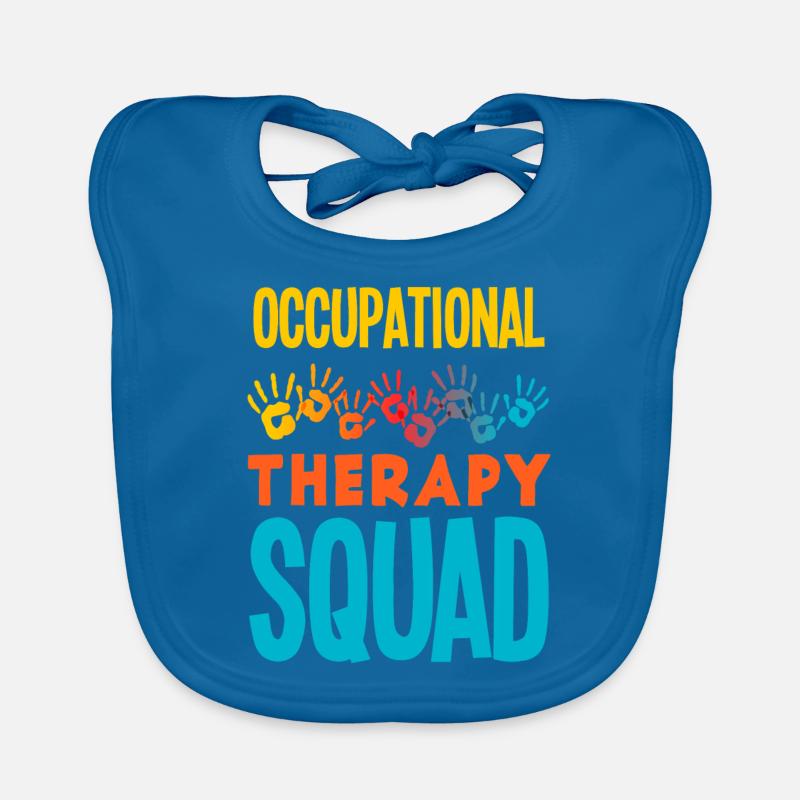 Occupational therapy saying Motivation Organic Baby Bibs