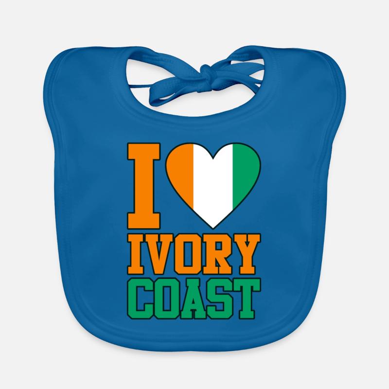 Ivory Coast Organic Baby Bibs