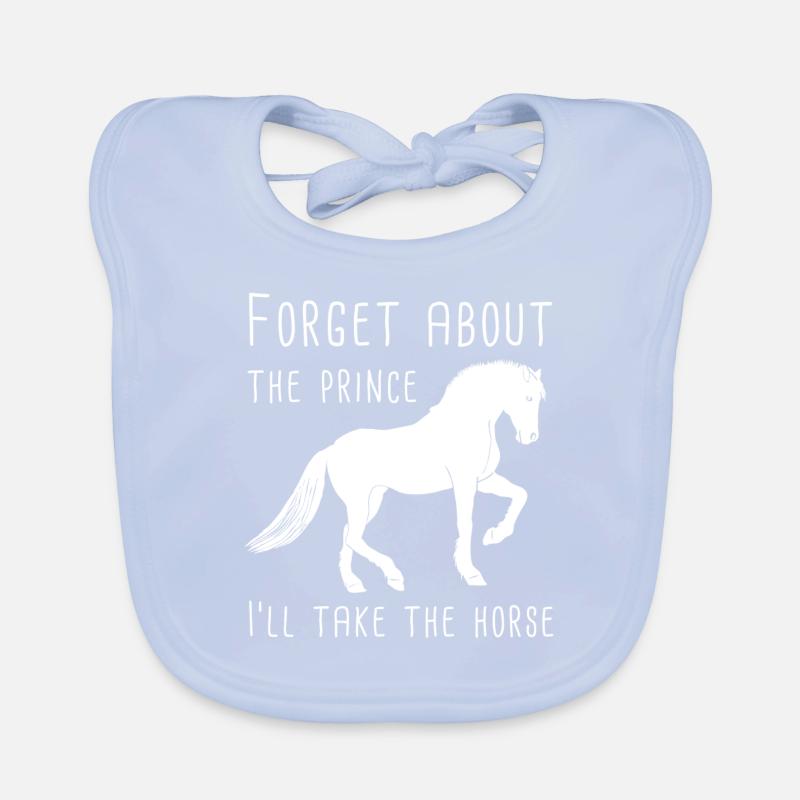 J'aime mon cadeau de cheval / conception Bavoir bio Bébé