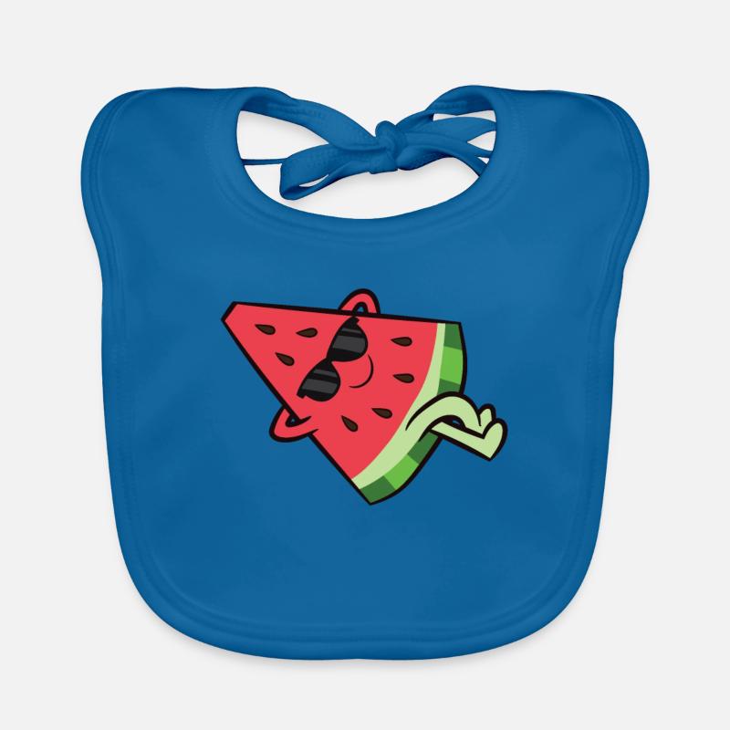 Fruit de pastèque Mignon Relaxant Bavoir bio Bébé