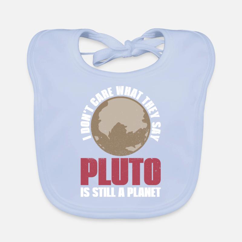 Pluton Planète Espace Univers Univers Bavoir bio Bébé