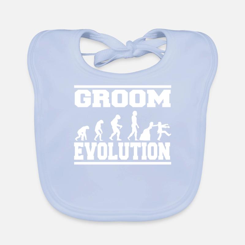 GROOM EVOLUTION Tee Baby Bio-Lätzchen