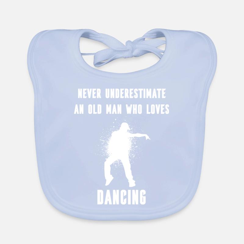 Dancer Gift Dance Sport Breakdance Dancing Organic Baby Bibs