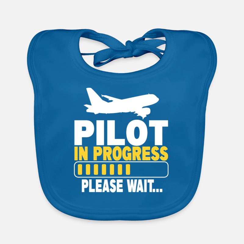 Pilot In Progress Please Wait Organic Baby Bibs