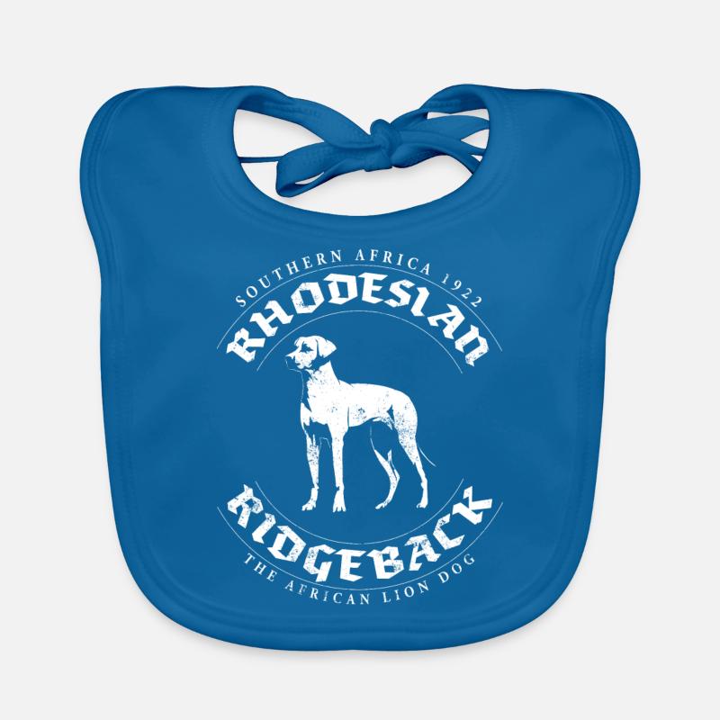 Rhodesian Ridgeback Bavoir bio Bébé