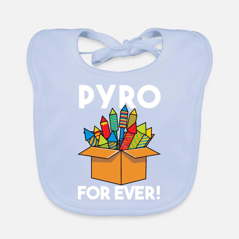 Pyro For Ever Baby Bio-Lätzchen