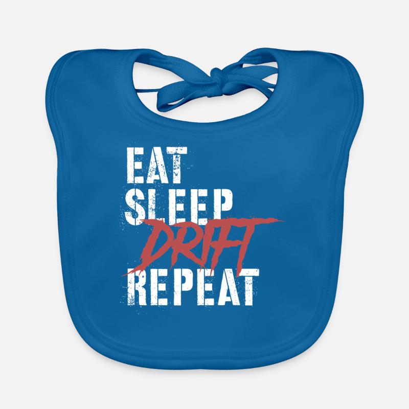 Manger Sleep Drift Répéter Bavoir bio Bébé