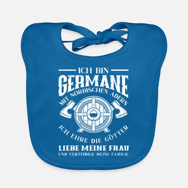 Wikinger Germane Baby Bio-Lätzchen