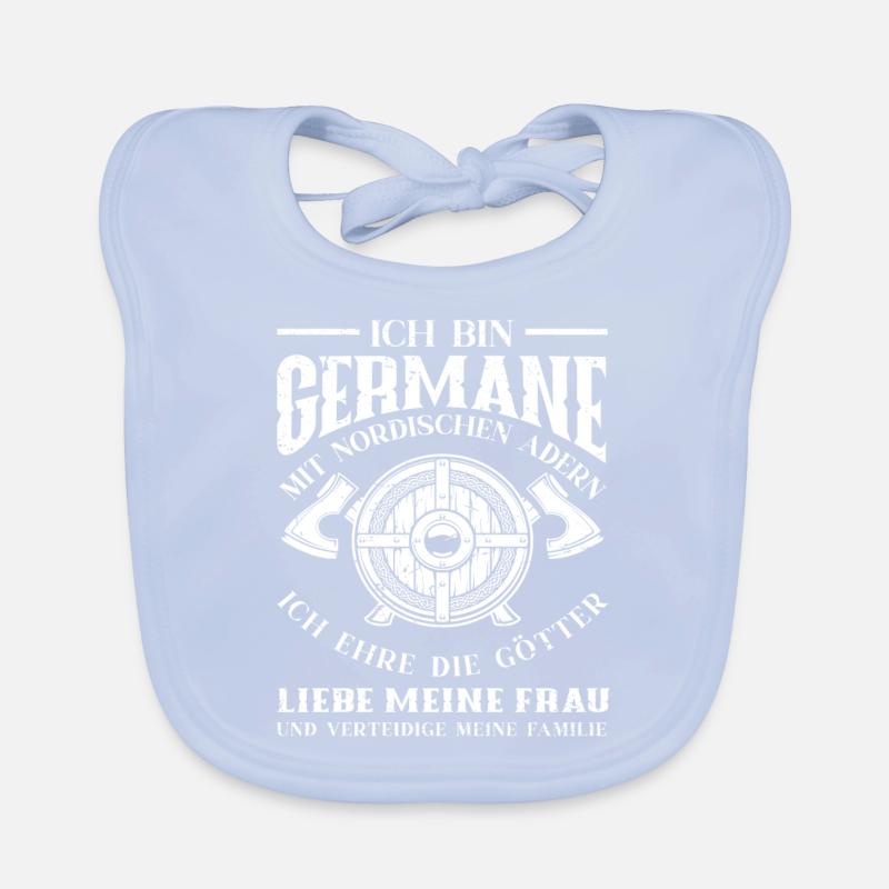 Wikinger Germane Baby Bio-Lätzchen