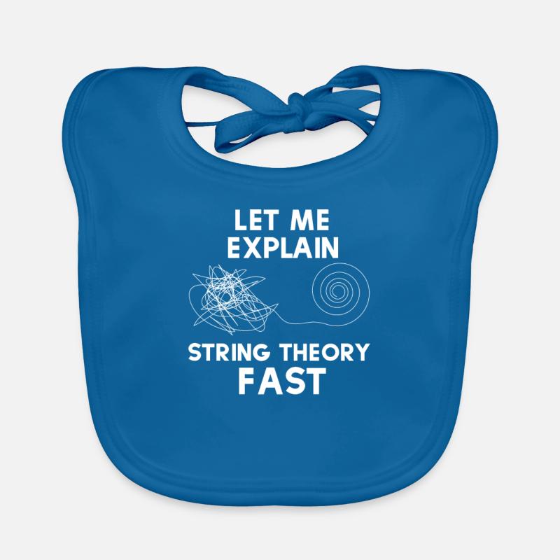 String Theorie Baby Bio-Lätzchen
