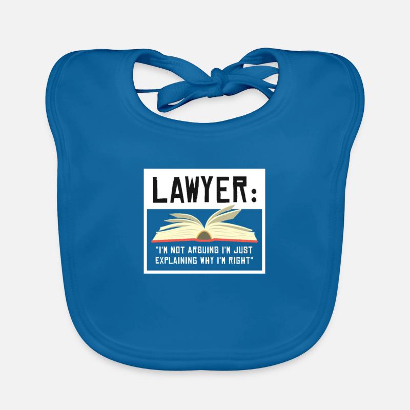 Faculté de droit Lawyer In Progress Bavoir bio Bébé