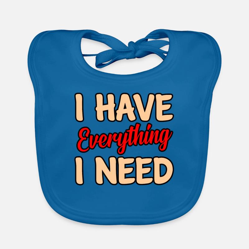 I have everything romantic Organic Baby Bibs