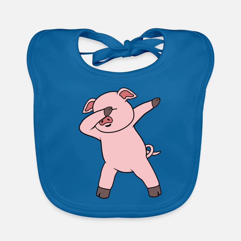 Dabing cochon Bavoir bio Bébé