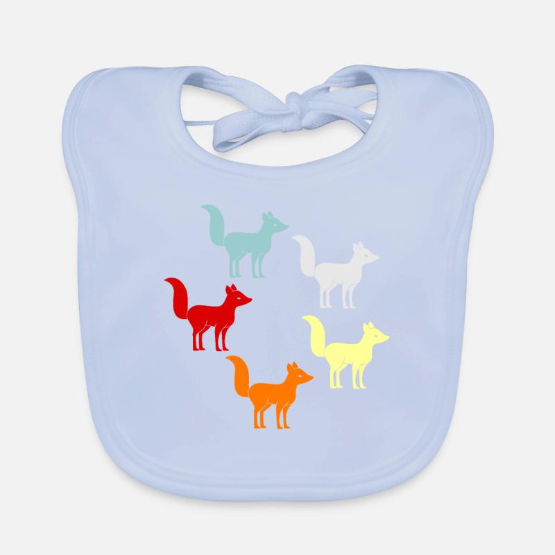 Fox Organic Baby Bibs