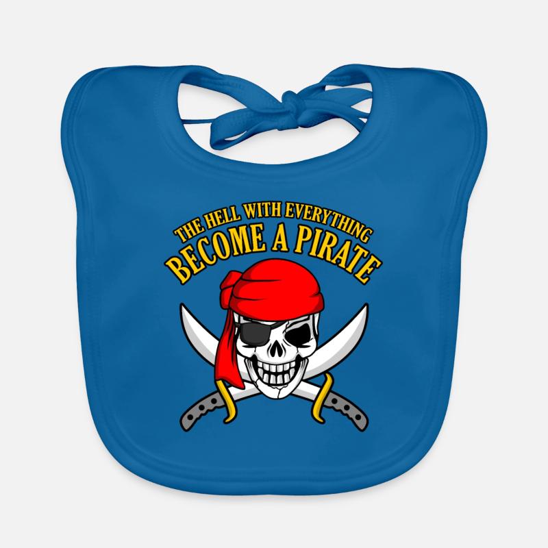 Pirate Bavoir bio Bébé