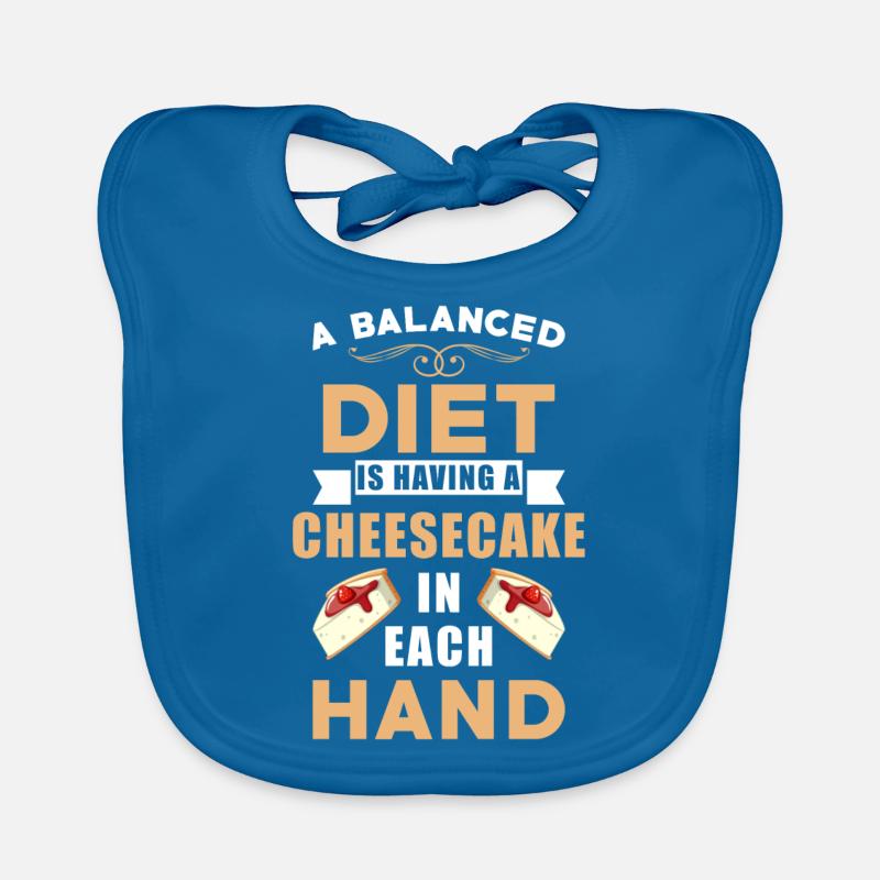 Dieta Cheesecake Bavaglino ecologico per neonato