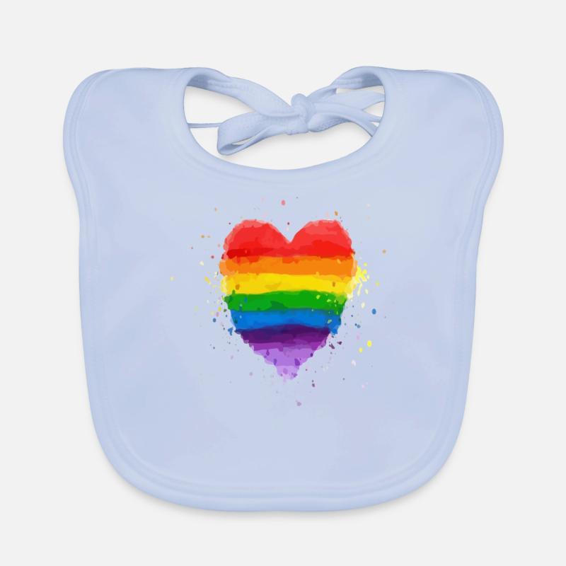 Rainbow Baby Bio-Lätzchen
