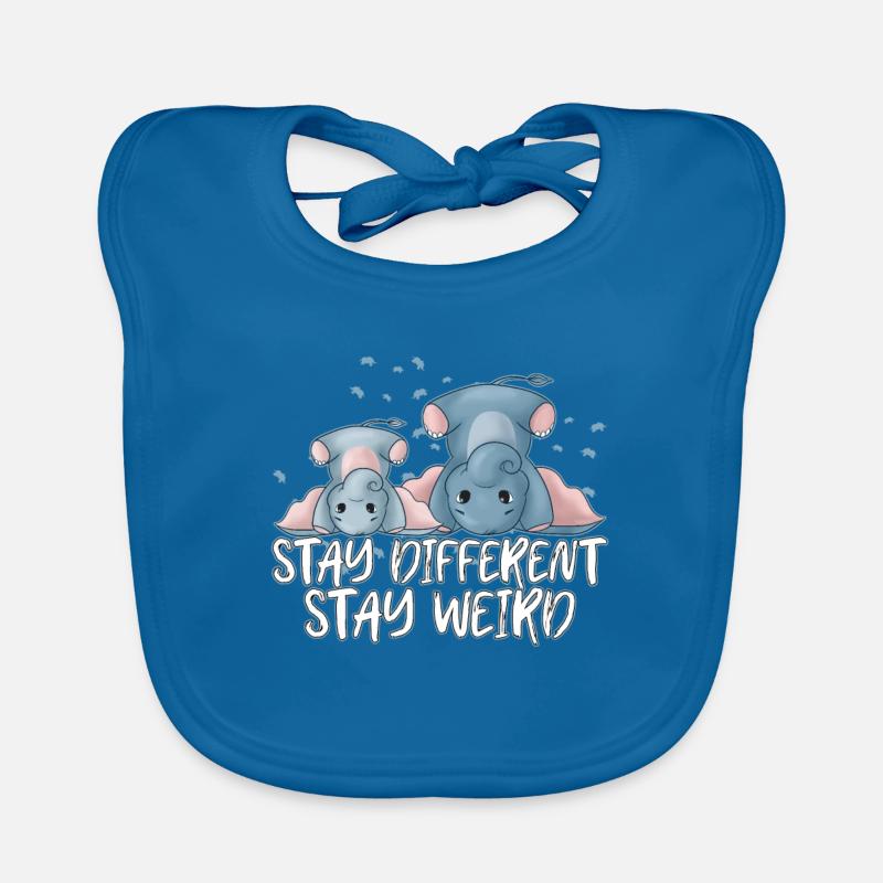 Éléphant Bavoir bio Bébé