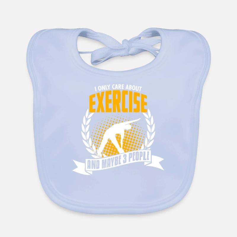 Drôle de chemise d’exercice Bday Cadeau Bavoir bio Bébé