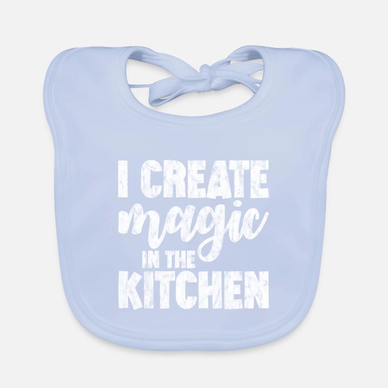 I Create Magic In The Kitchen 4 Baby Bio-Lätzchen