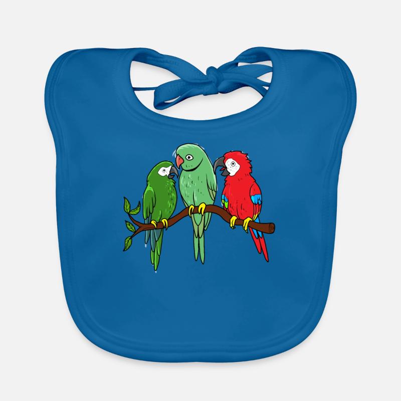 Parrot Organic Baby Bibs