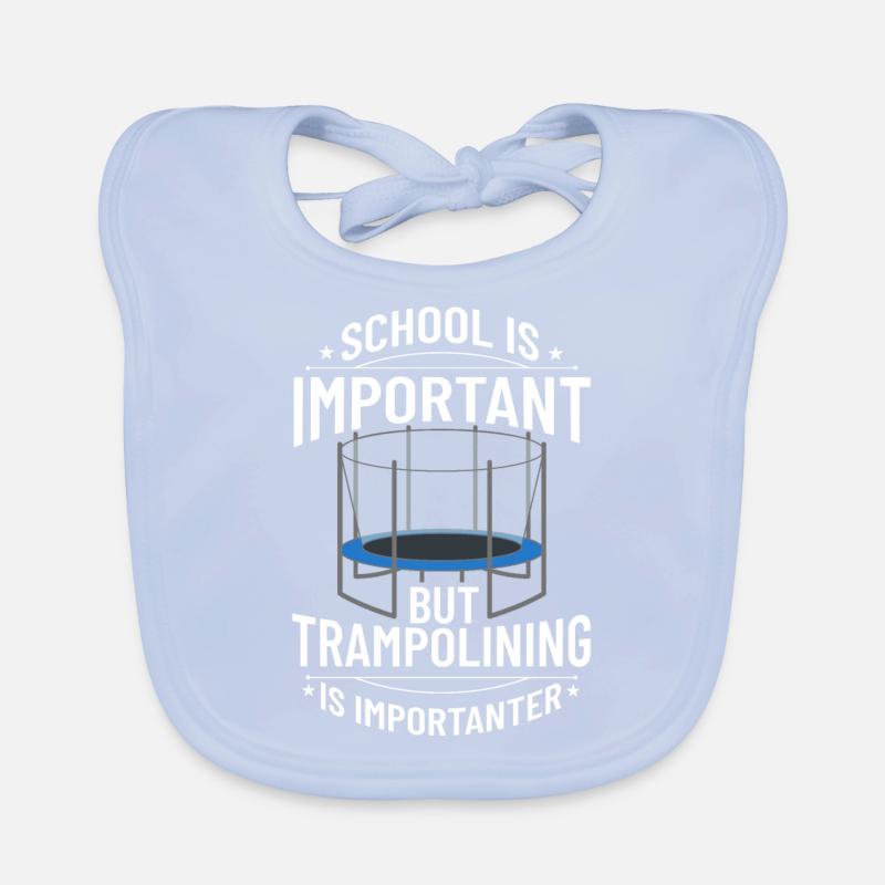 Trampoline Trampoline gymnastics Trampoline jumping Organic Baby Bibs