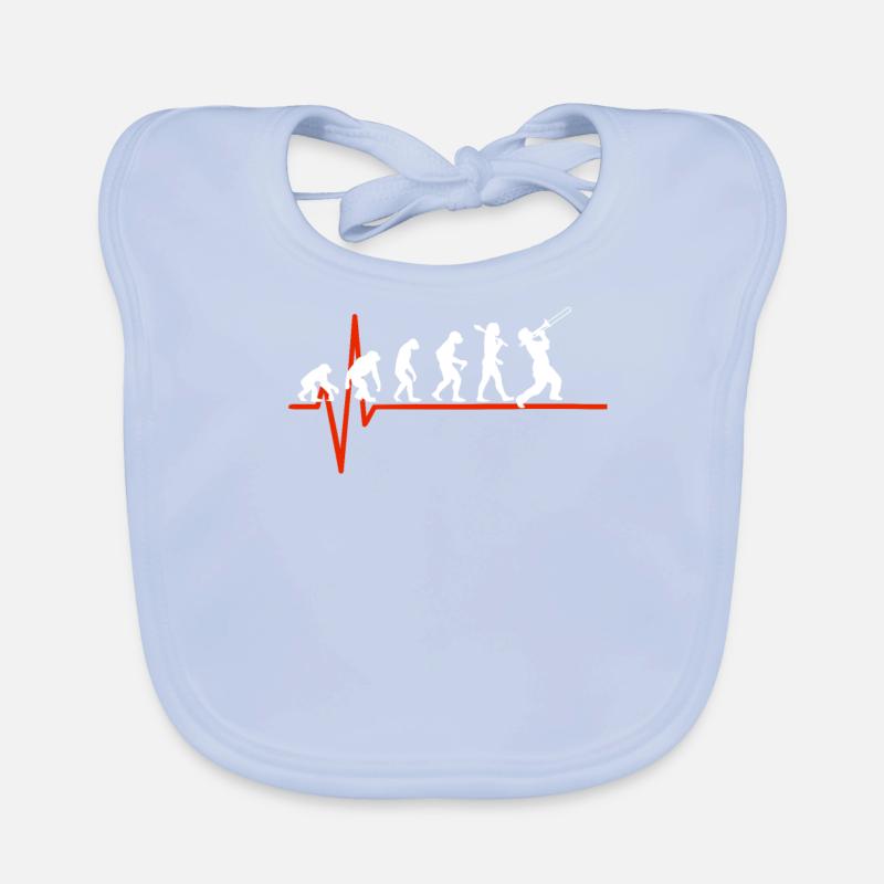 Trombone Heartbeat - EVOLUTION DU TROMBONE Bavoir bio Bébé
