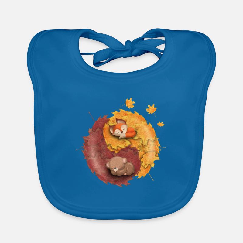 Herfst Bio-slabbetje voor baby's