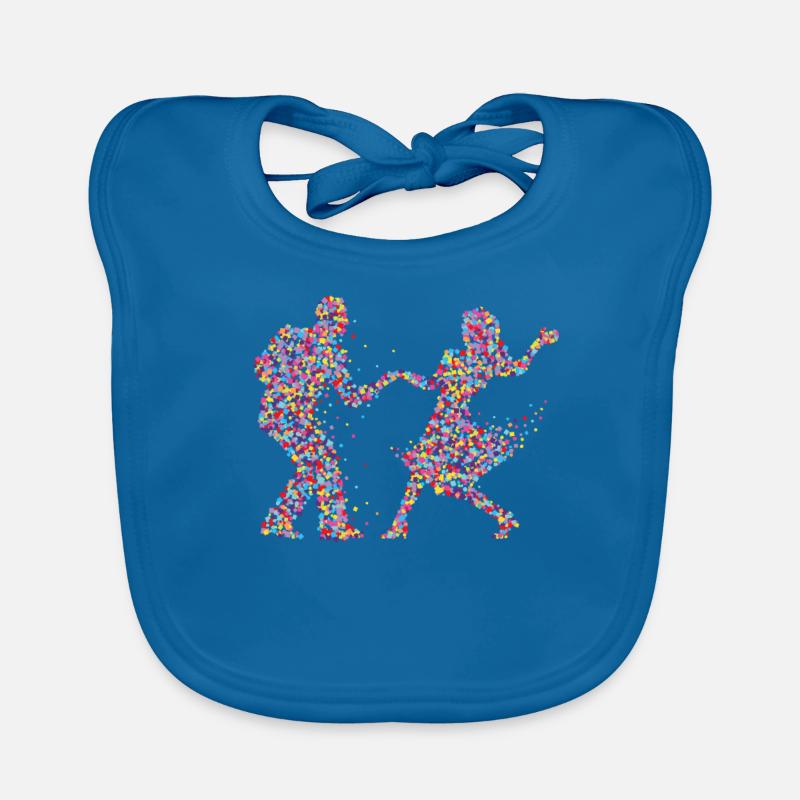 Couple Dance Dance Dance Couple Gift Organic Baby Bibs