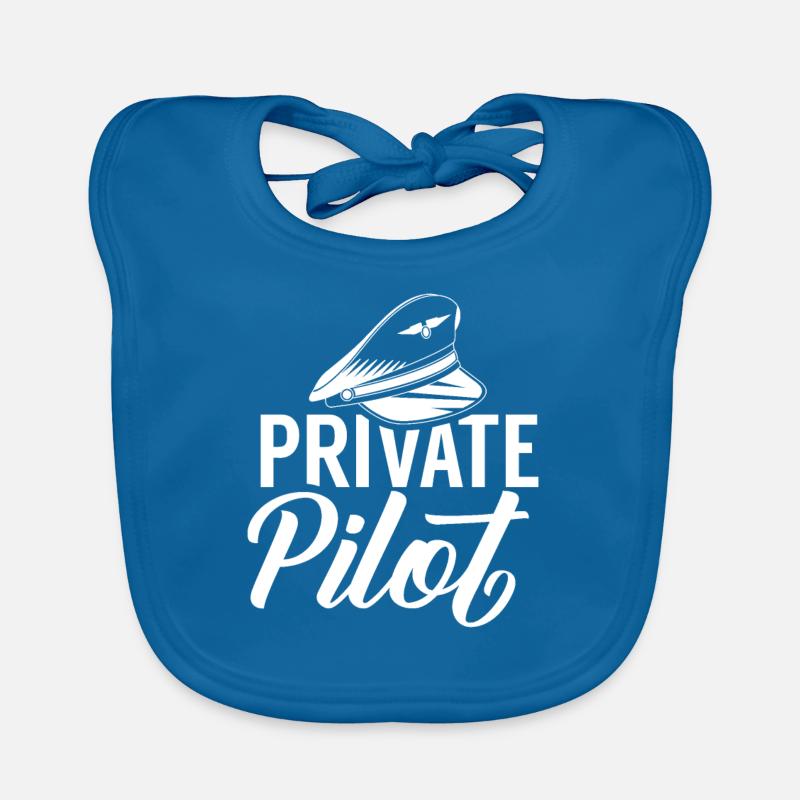 Private Pilot Airplane Pilot Pilot Organic Baby Bibs