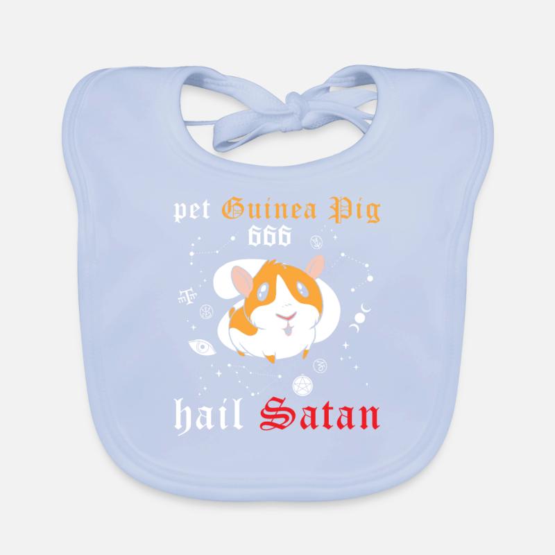 Les cochons d’Inde de compagnie saluent satan Bavoir bio Bébé