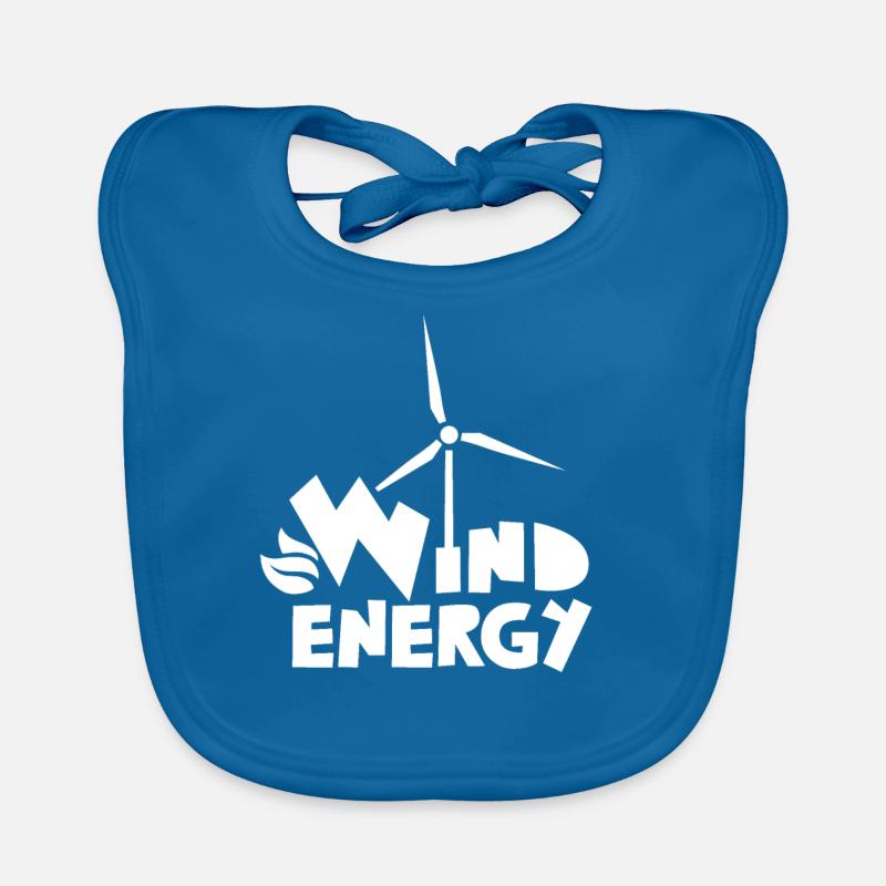 Éolienne Éolienne Éolienne Éolienne Éolienne Bavoir bio Bébé