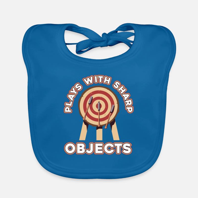 Axe Throw Axe Organic Baby Bibs