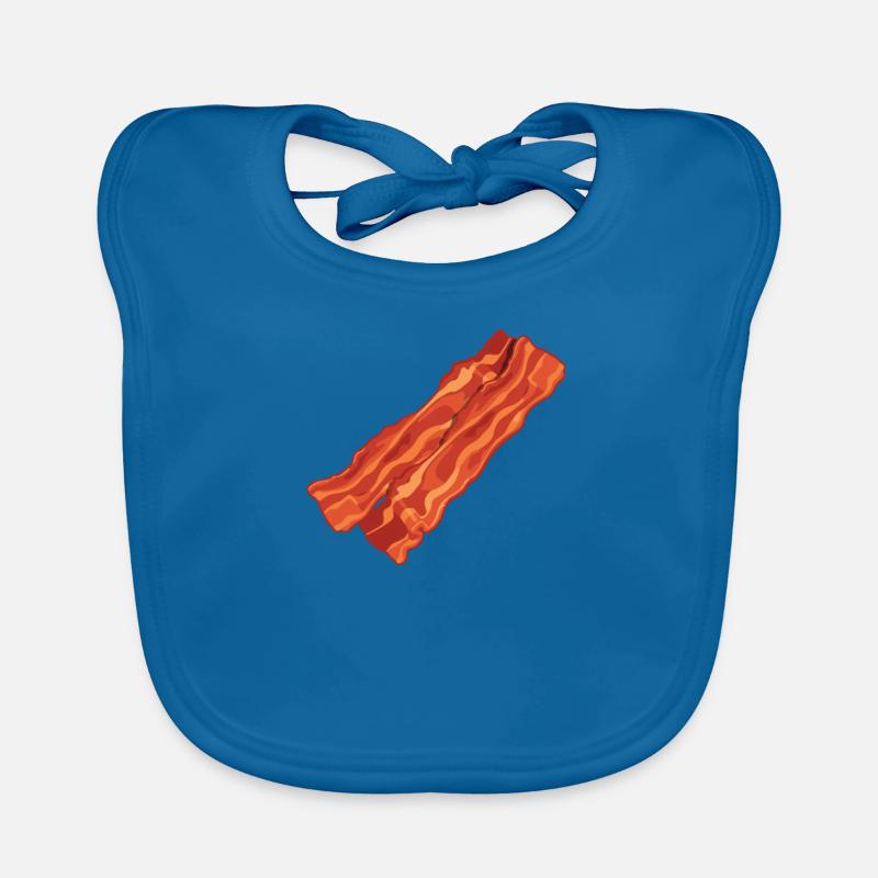 Bacon Bacon Petit déjeuner Bavoir bio Bébé