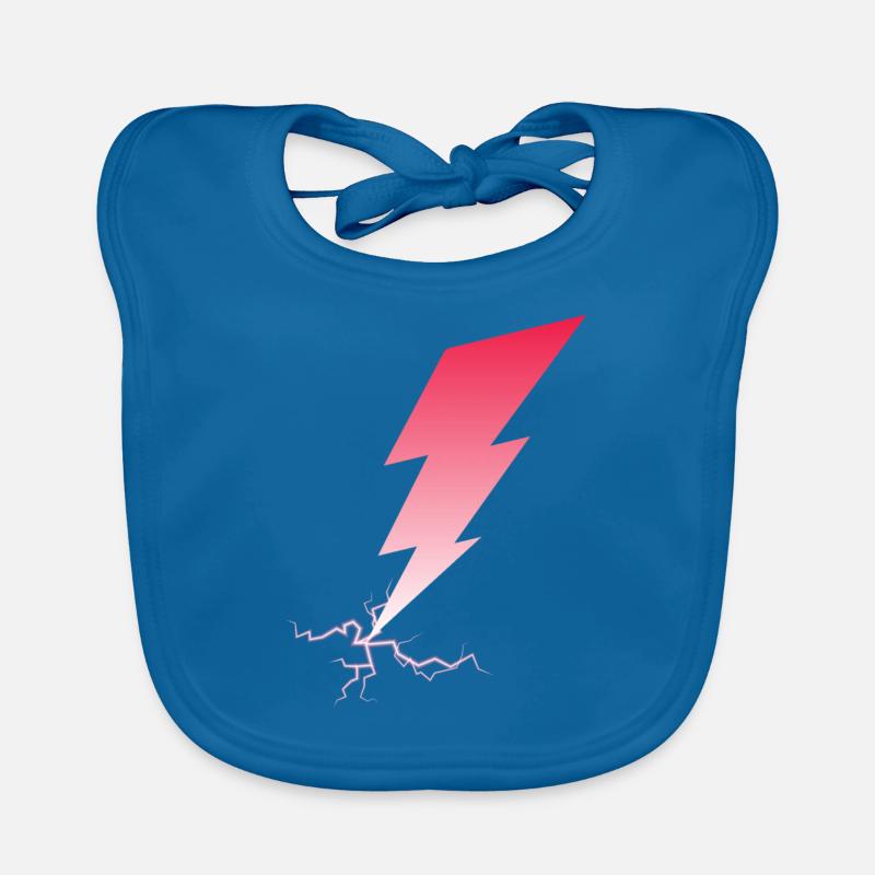 Éclairs I Thunderbolt I Lightning Bavoir bio Bébé