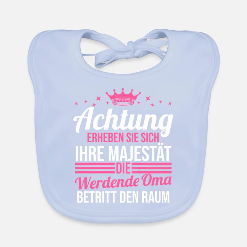 Werdende Oma Baby Bio-Lätzchen