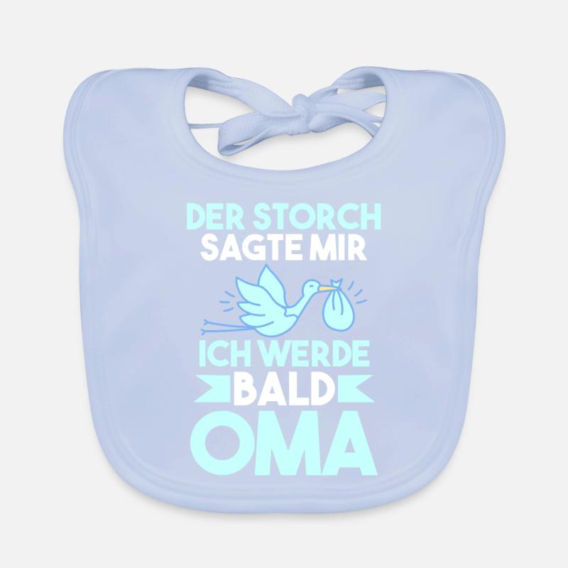 Werdende Oma Baby Bio-Lätzchen