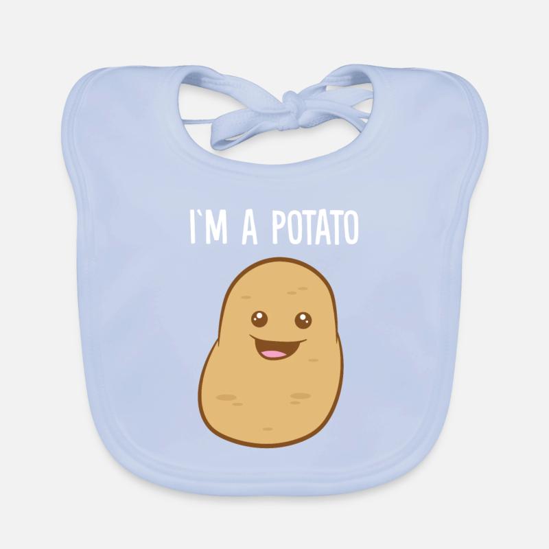 I'm a Potato Organic Baby Bibs