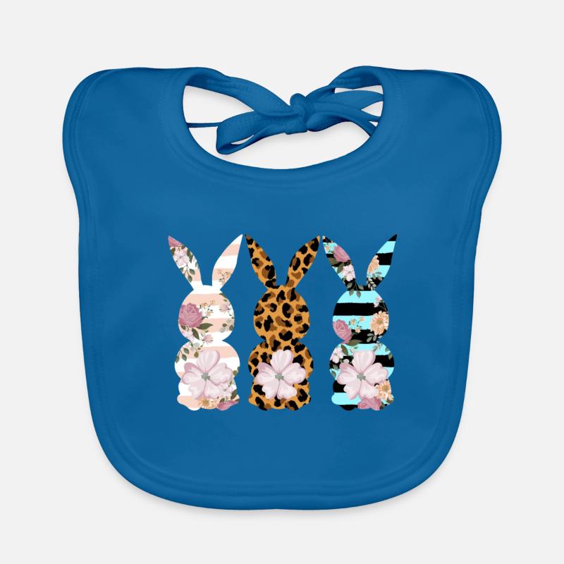Easter Organic Baby Bibs